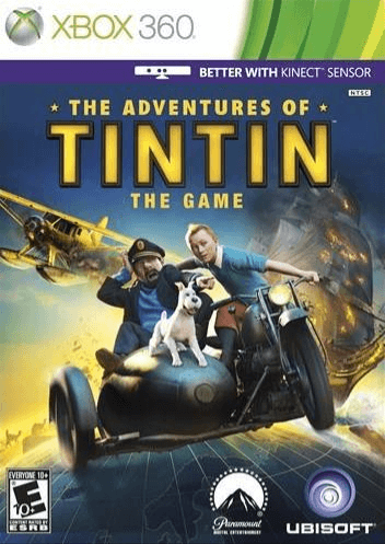 Adventures of Tintin: The Secret of the Unicorn box art for Xbox 360